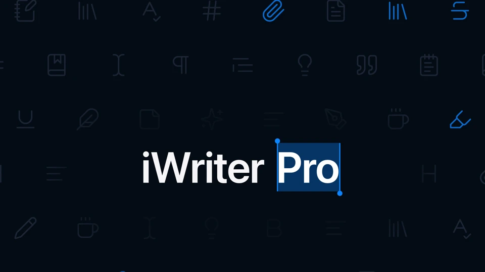 iWriter Pro App Store product page header