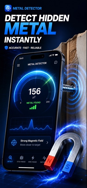 Metal Detector: Stud Finder screenshot 1