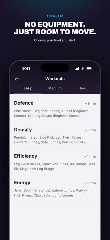PNCH: Boxing and Fitness screenshot 4
