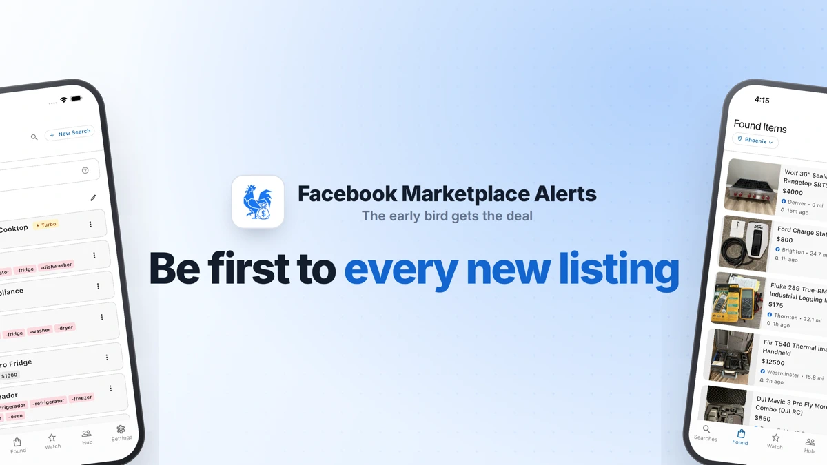 Marketplace Alerts App Store product page header