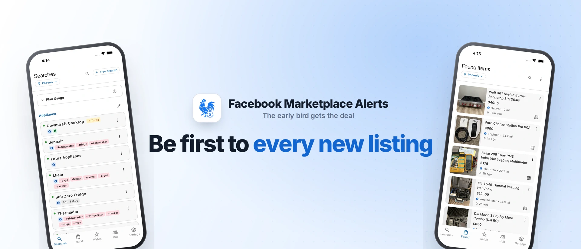 Marketplace Alerts App Store product page header