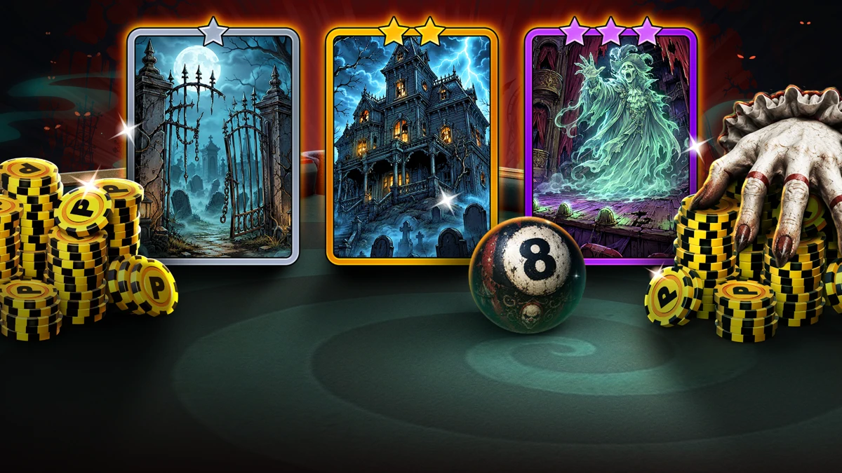 8 Ball Pool™ search result, In-app event: Moonlight Album
