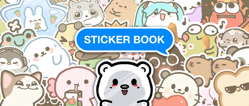 Cute Stickers | Sticker Book