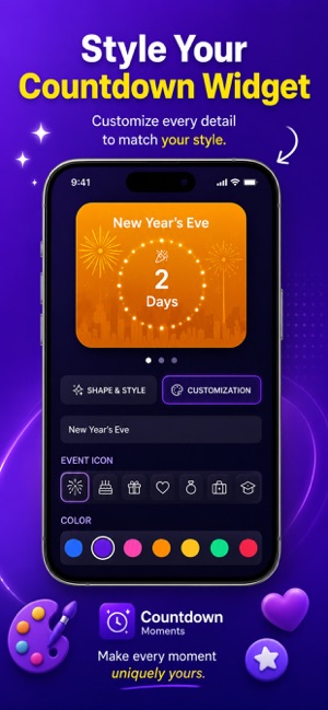 Big Day Countdown: Widget screenshot 4