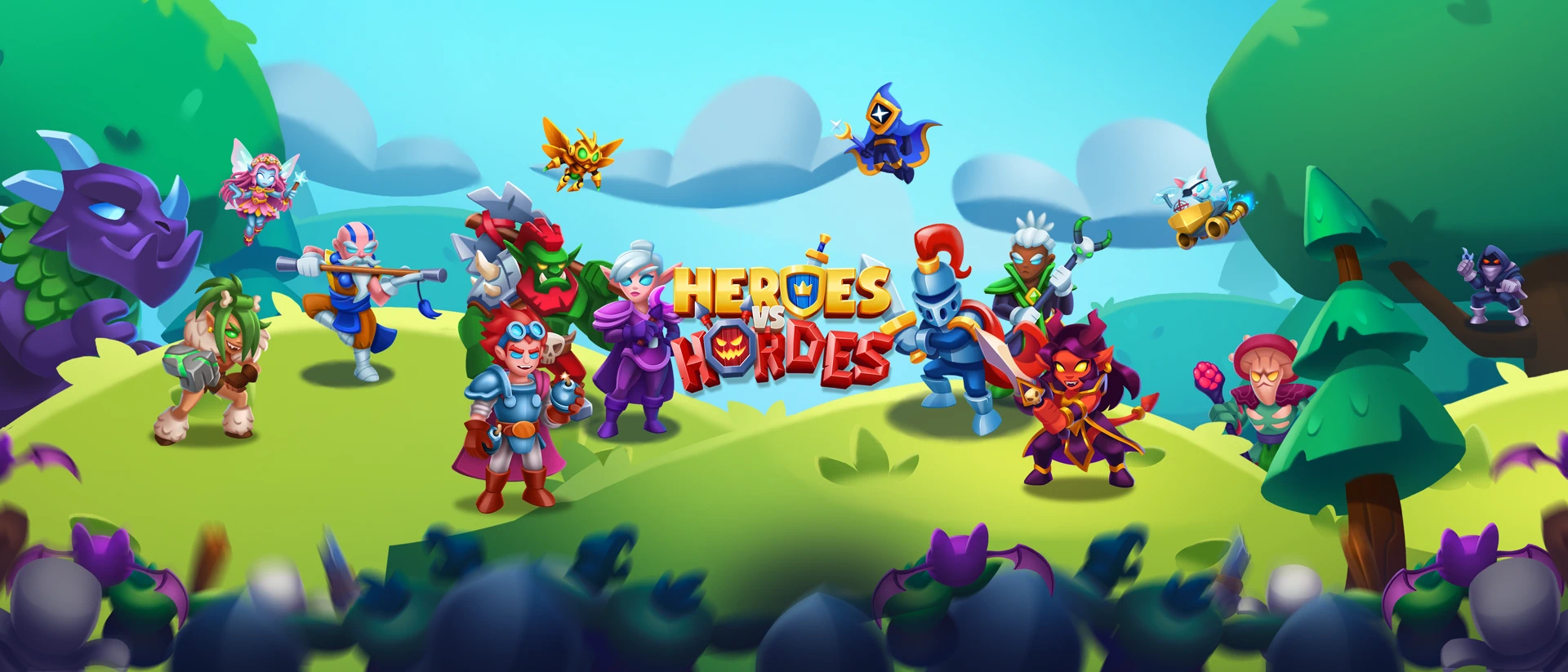Heroes vs Hordes: Survival RPG product page header