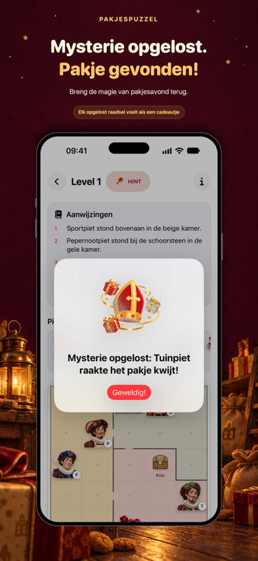 Sinterklaas Pakjes Puzzel