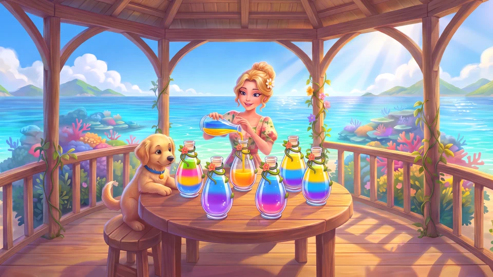 Water Sort Puzzle - Sort Color App Store product page header