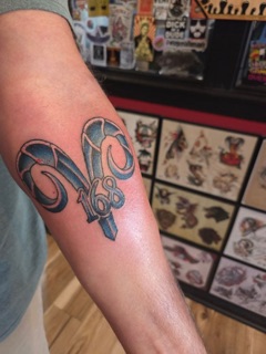 Iron Flag Tattoo