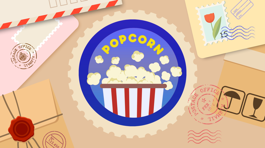 Popcorn Badge Live Event