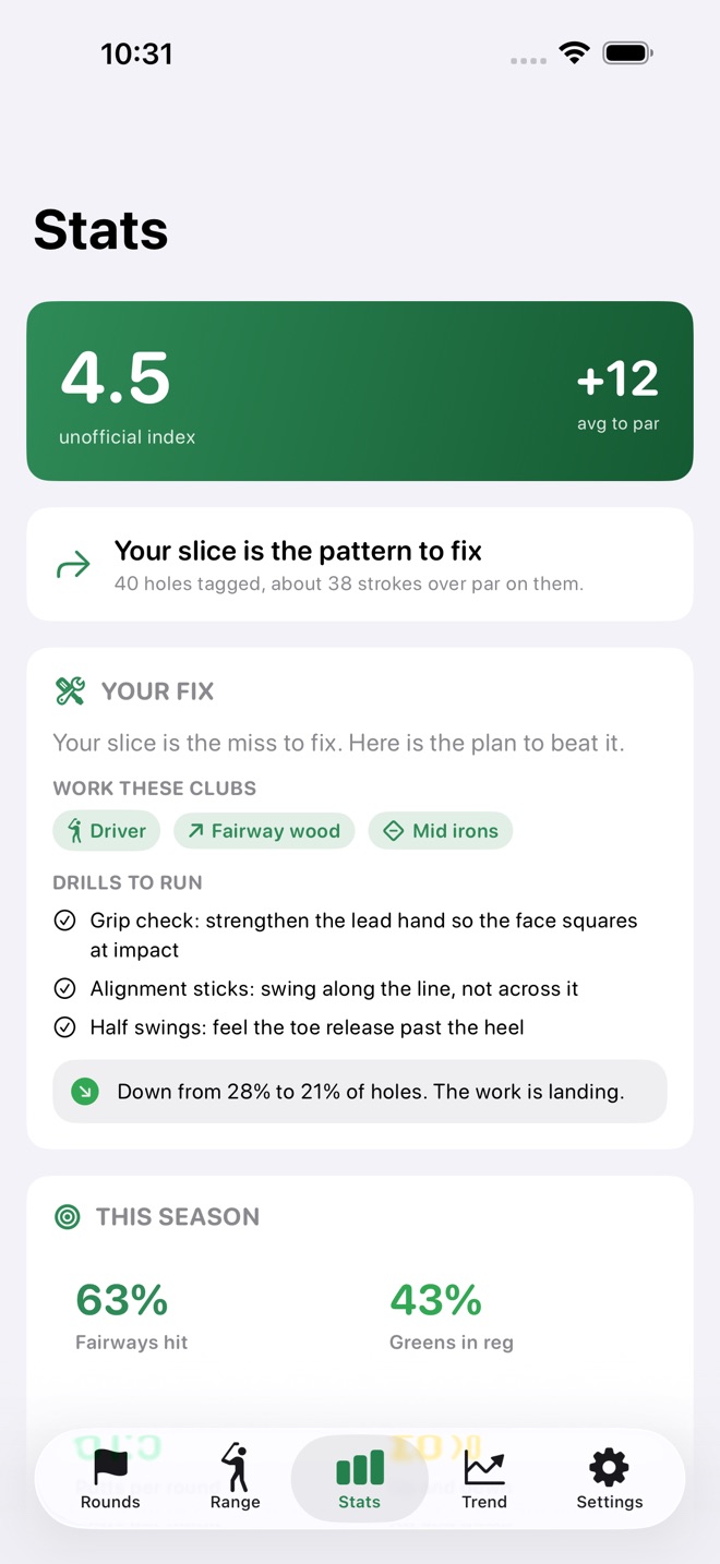 GolfRange: Golf Practice screenshot 3