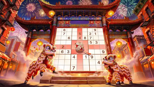 Lion Dance Sudoku Bash!