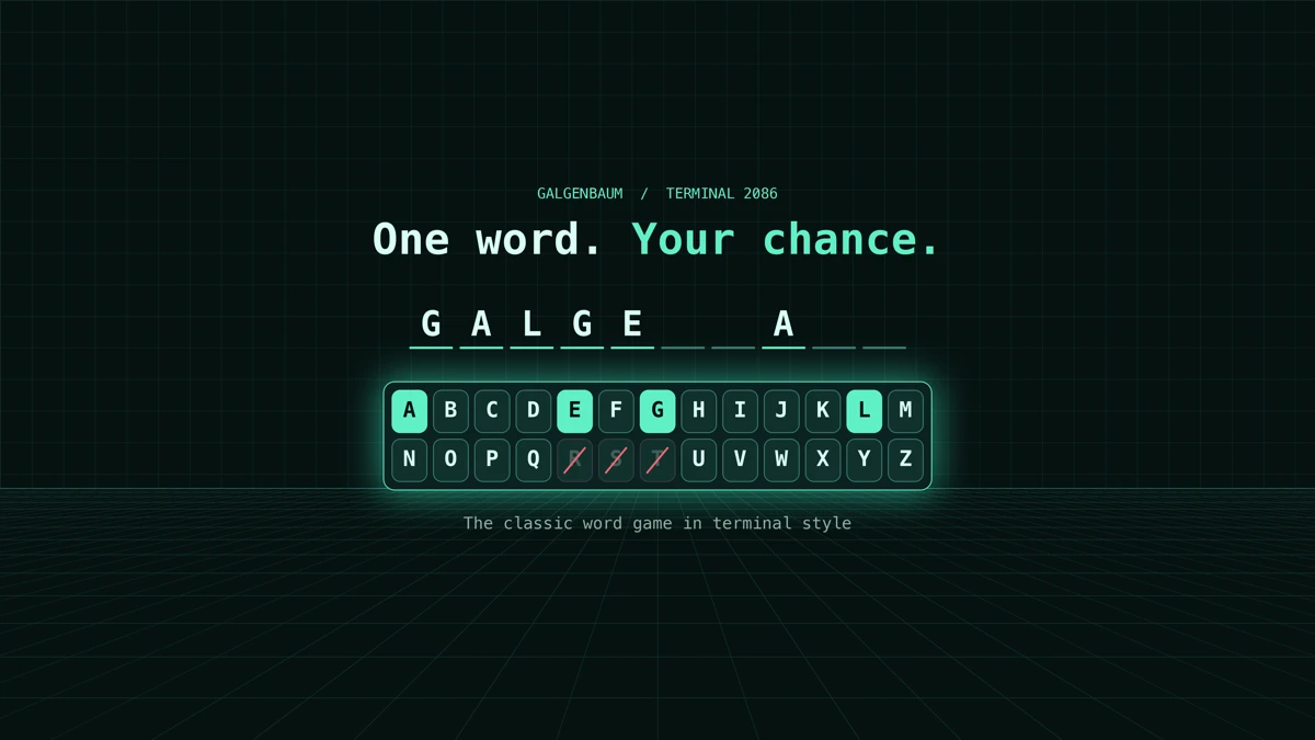 Hangman Terminal – Word Game search result