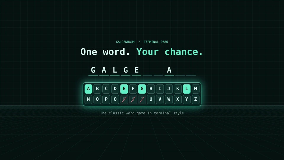 Hangman Terminal – Word Game App Store search result