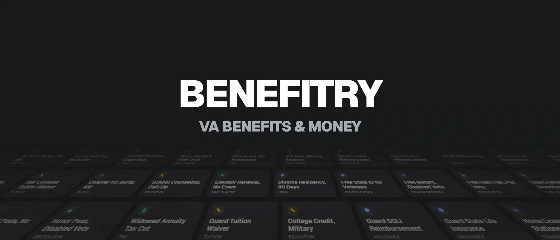 Benefitry: VA Benefits & Money App Store product page header