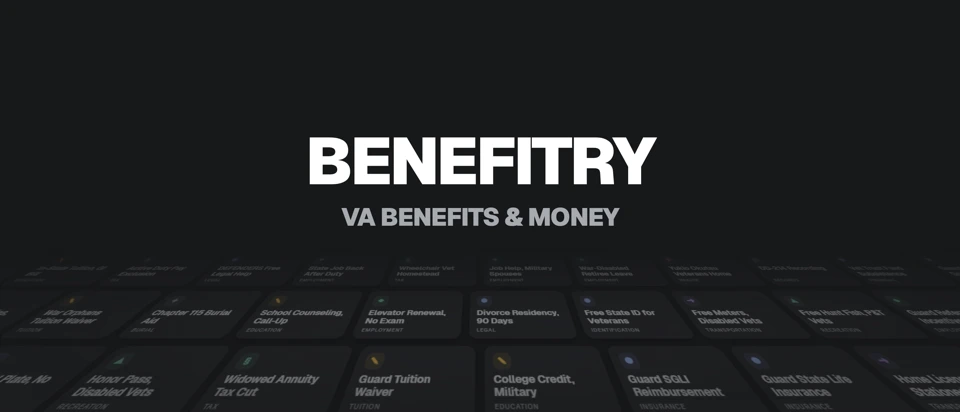 Benefitry: VA Benefits & Money App Store product page header