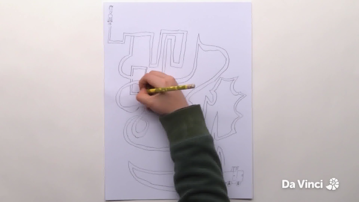 Labyrinth - 100 Ways to Draw (Series 1, Episode 5) - Apple TV (PL)