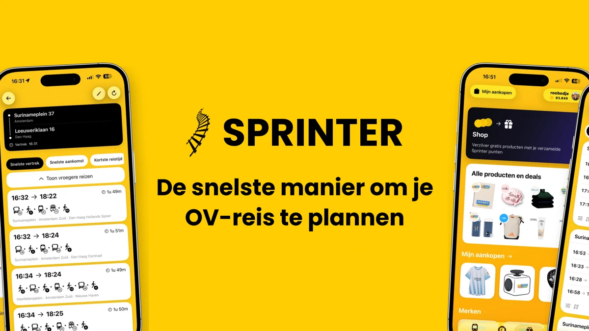 Sprinter App Store product page header