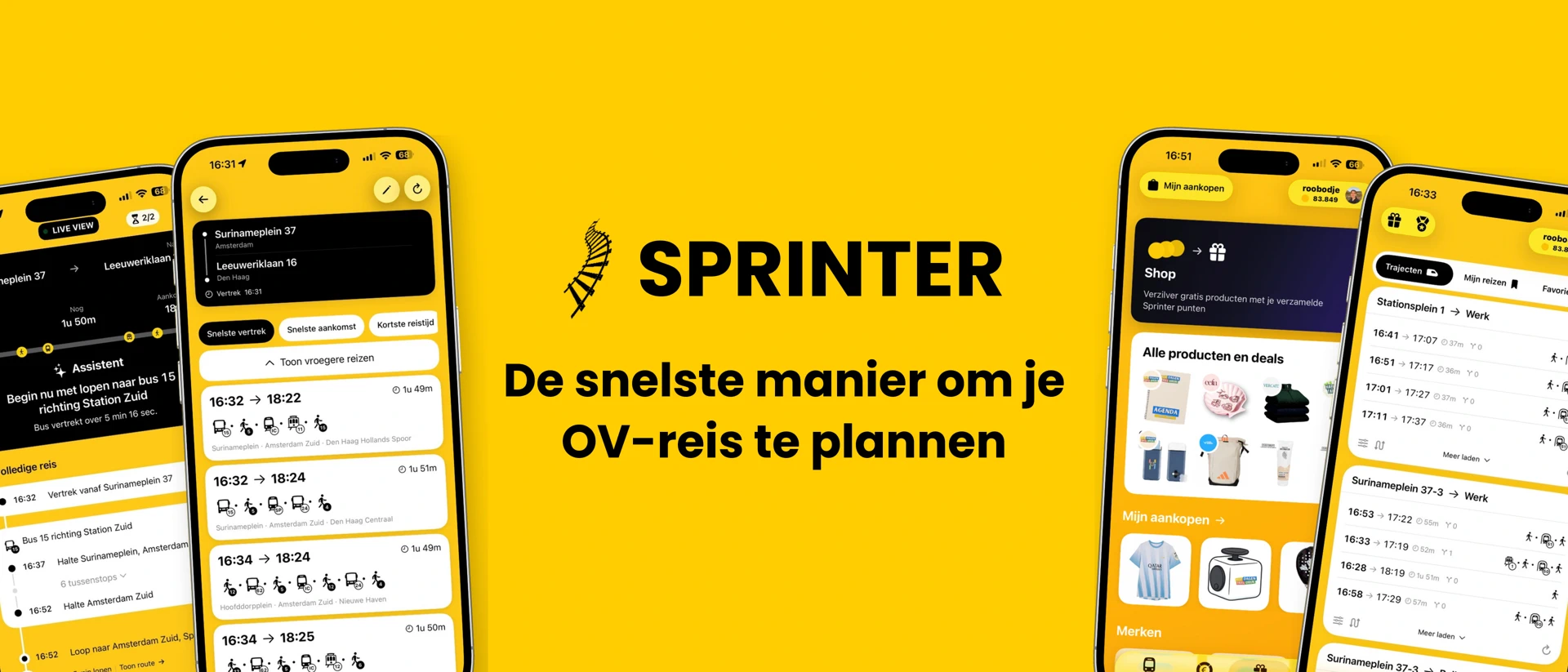 Sprinter product page header