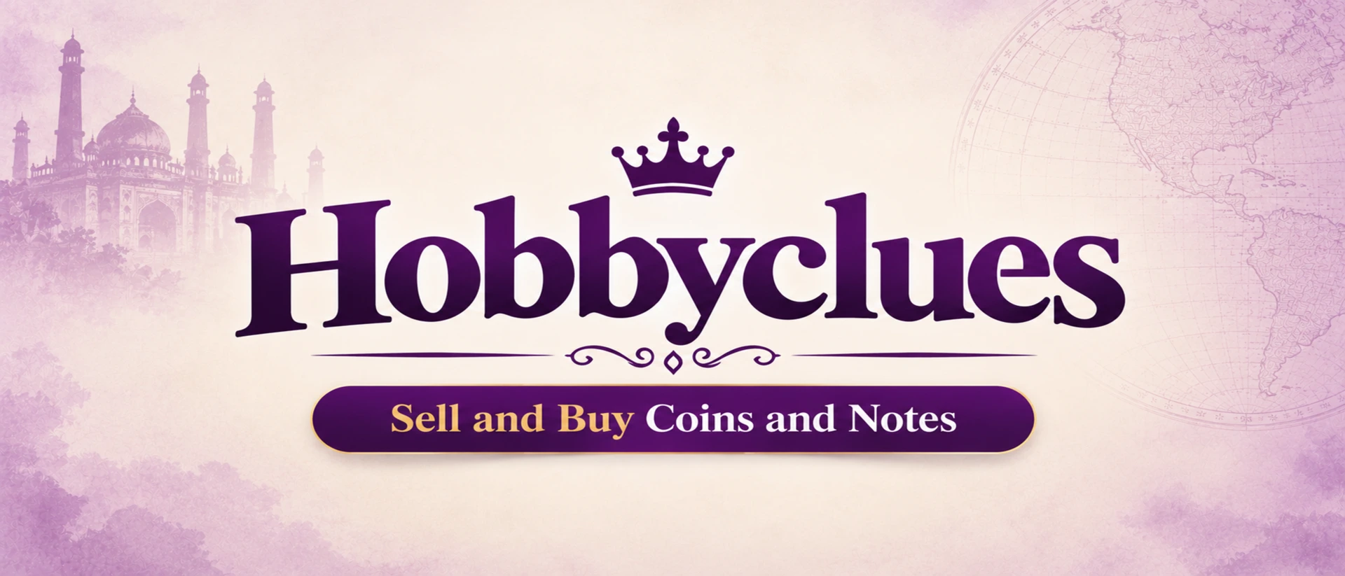 Hobbyclues: Sell old coins product page header