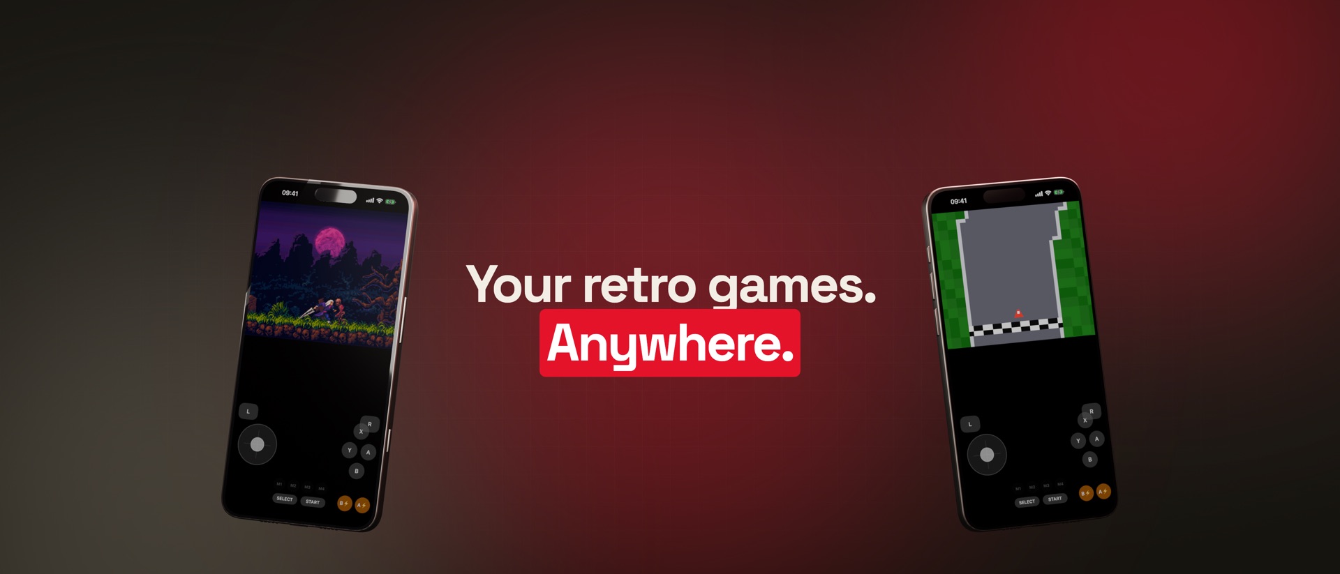 eNES: NES & SNES Retro Emu product page header
