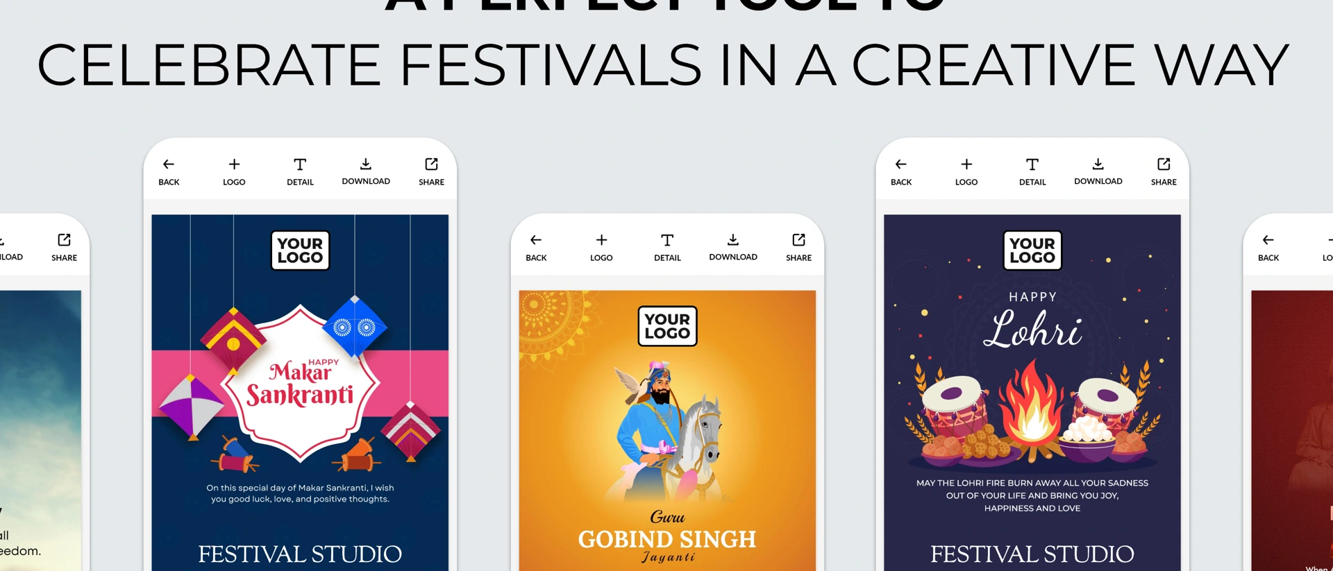 Festival Studio : Poster Maker product page header