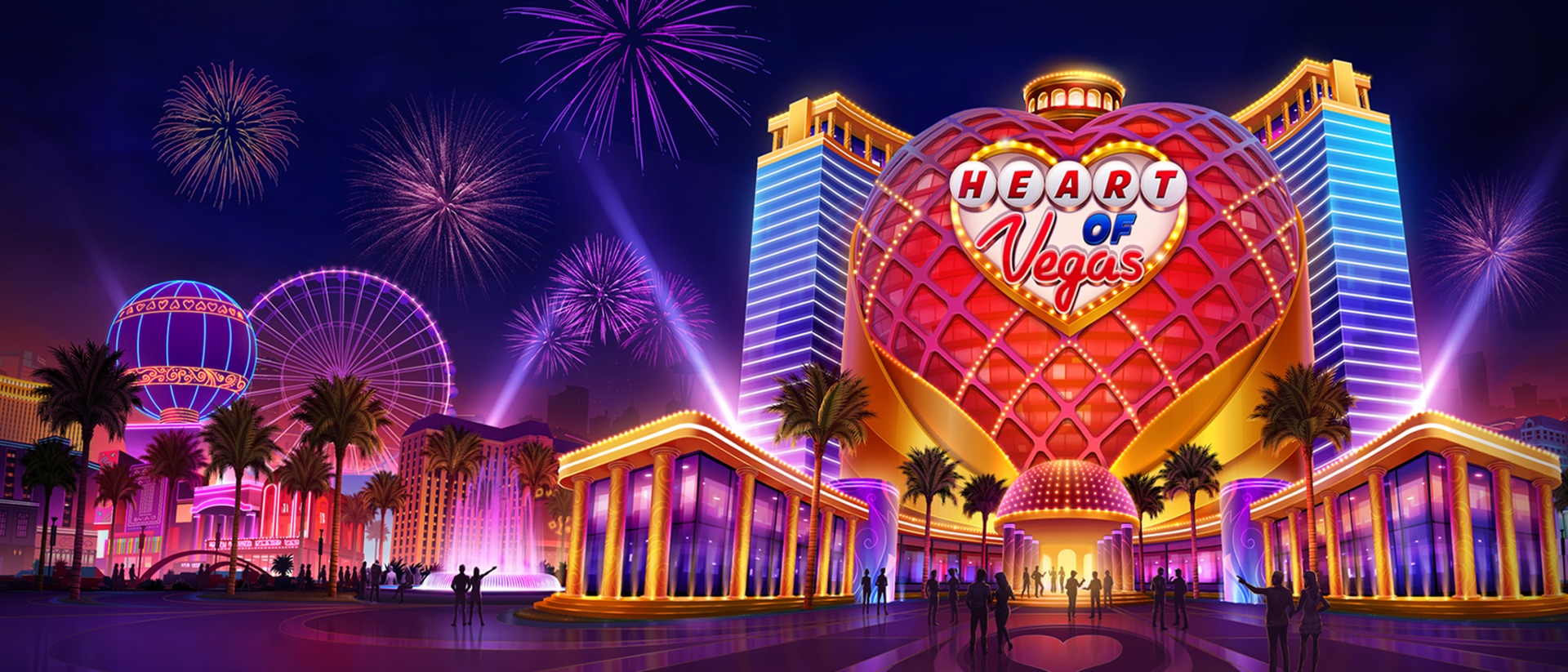 Heart of Vegas - Casino Slots product page header