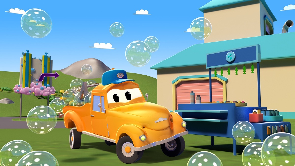 Bebé Katy / Henrie El Viejo Herbie Car City Tom's Car Wash