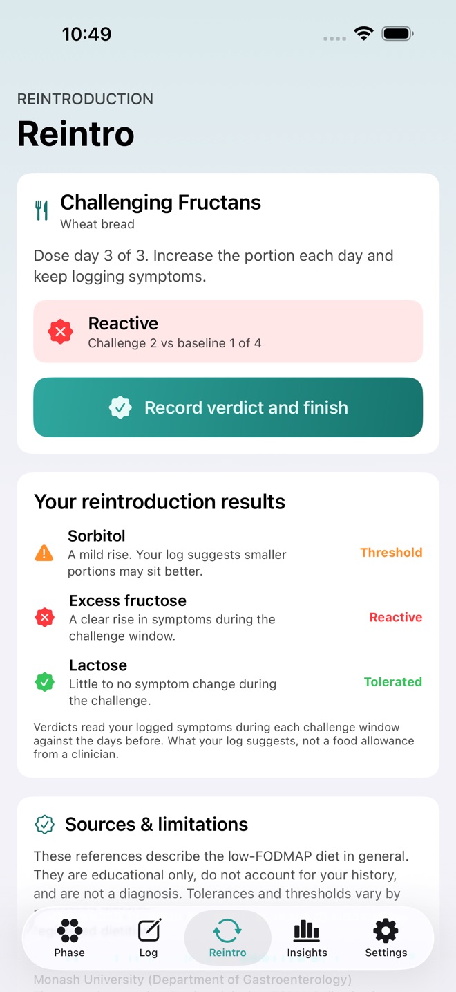 GutPhase: Low-FODMAP screenshot 3