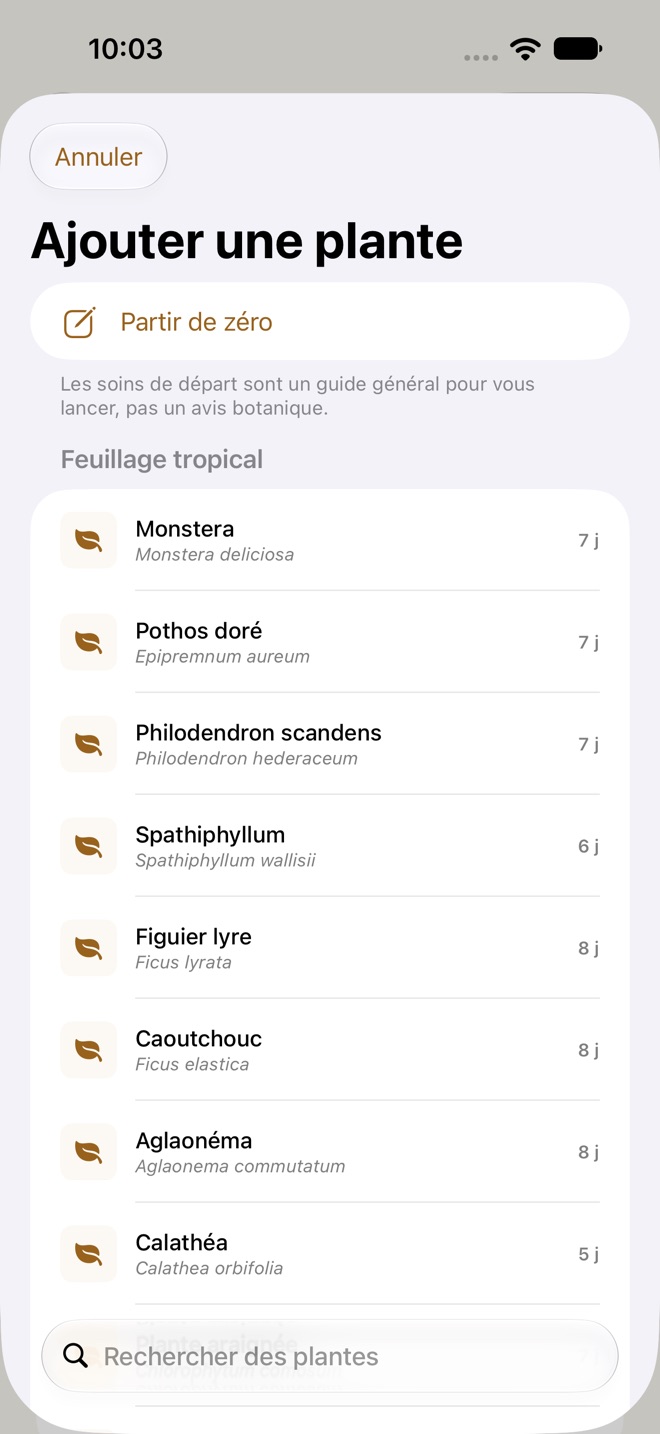 LeafTend : soin des plantes capture d’écran 5