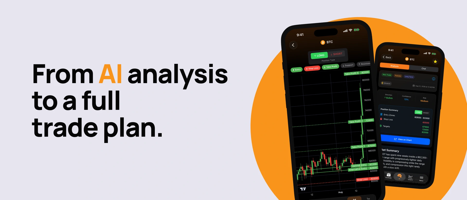 Crypto Analysis AI product page header