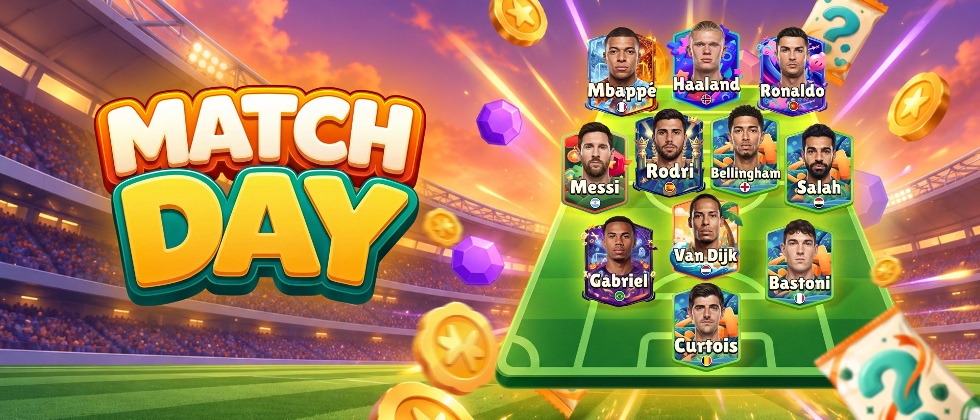 Matchday: Soccer Card Game product page header