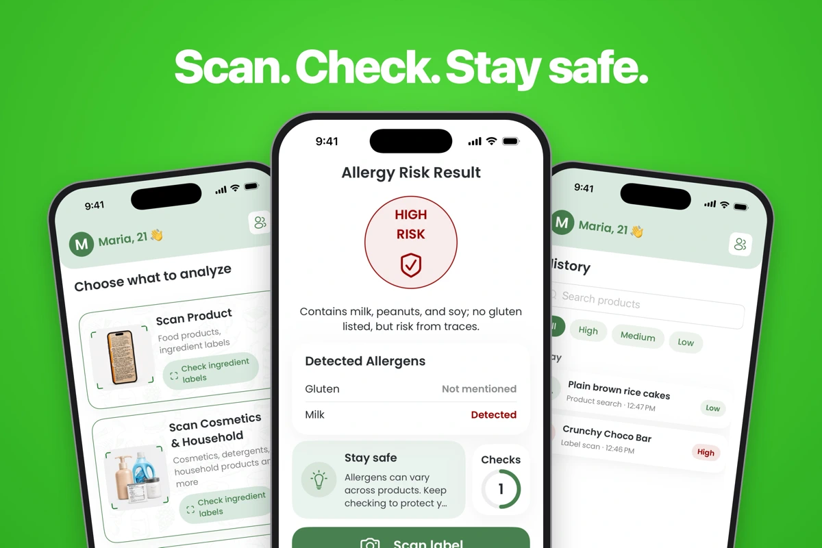 Allergy Scanner: Food Checker search result