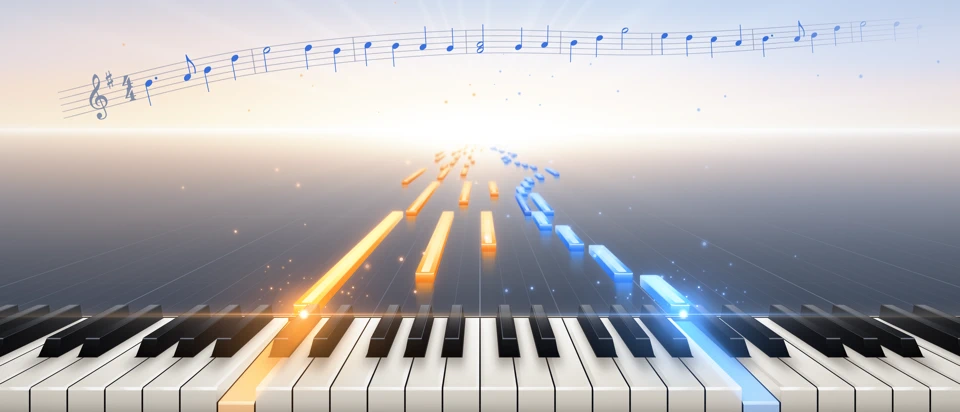 Piano MIDI App Store product page header