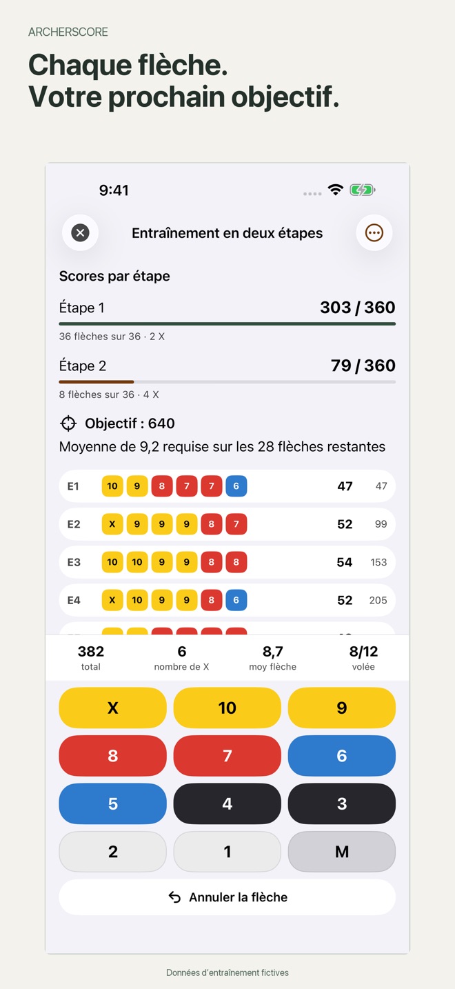 ArcherScore : Tir à l’arc capture d’écran 2