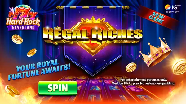 Rule The Reels In Regal Riches