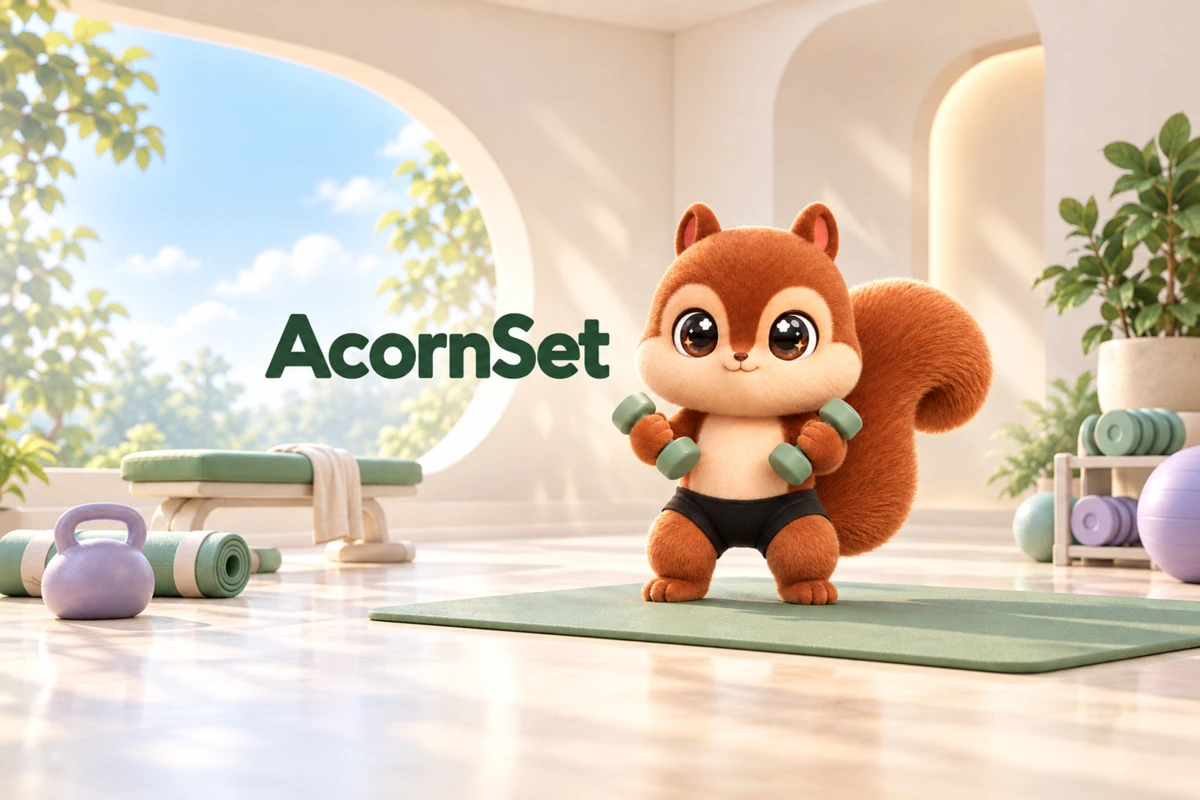 AcornSet: Workout Tracker search result