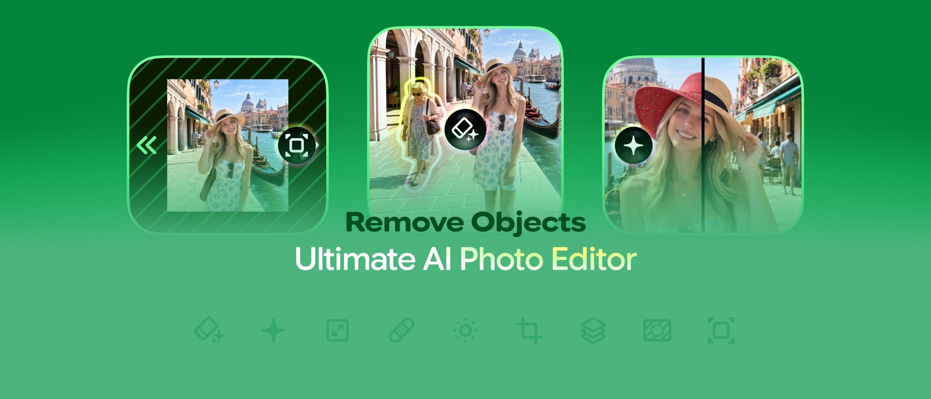 Remove Objects:AI Photo Editor product page header