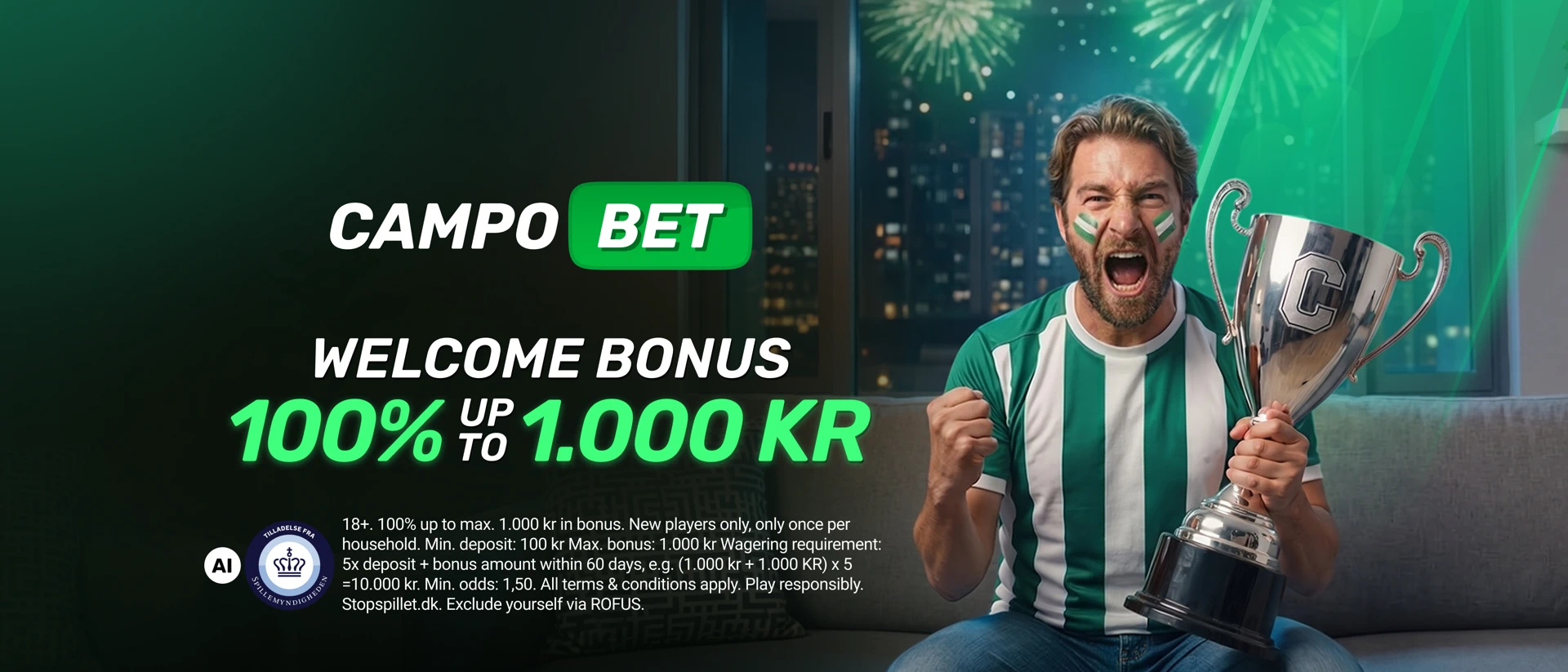 CampoBet Casino: Sport Betting product page header