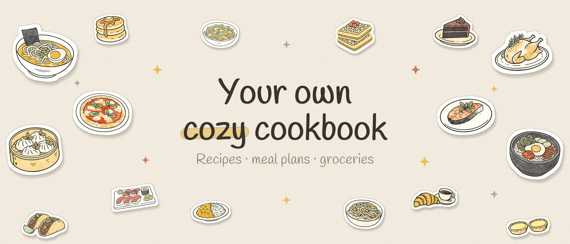 Nombook: Recipe Keeper & Diary product page header