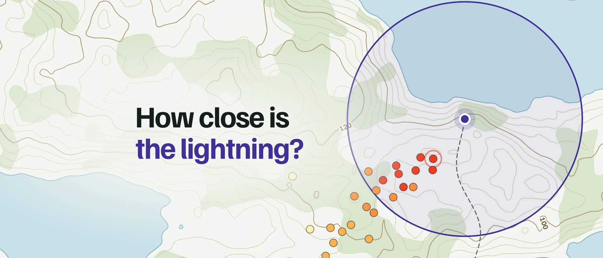 Lightning Tracker: Live Map product page header